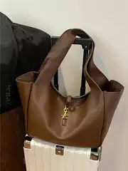 High-End Women's Bag Korean Style Fashion Solid Color Shoulder Handbag Large Capacity Light Luxury Yangshulin Underarm Tote Wholesale