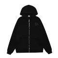 Zippered black