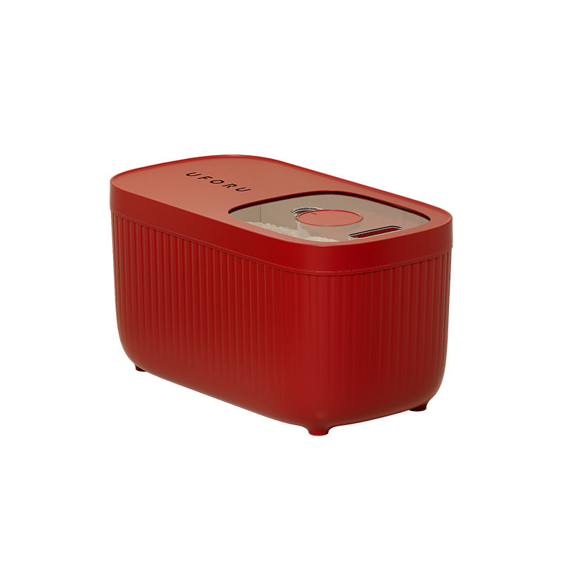 Rice Bucket for Home Use 10kg High-End Insect-Proof and Moisture-Proof Sealed Food-Grade Large-Capacity Sliding Lid Grain Storage Bucket