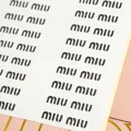 Miumi* sealing sticker; special paper; pcs