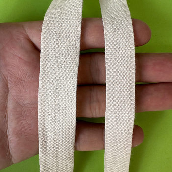 Cotton Plain Weave Webbing, Pure Cotton Fabric Strips, Edging Strips, Binding Strips, Piping Strips