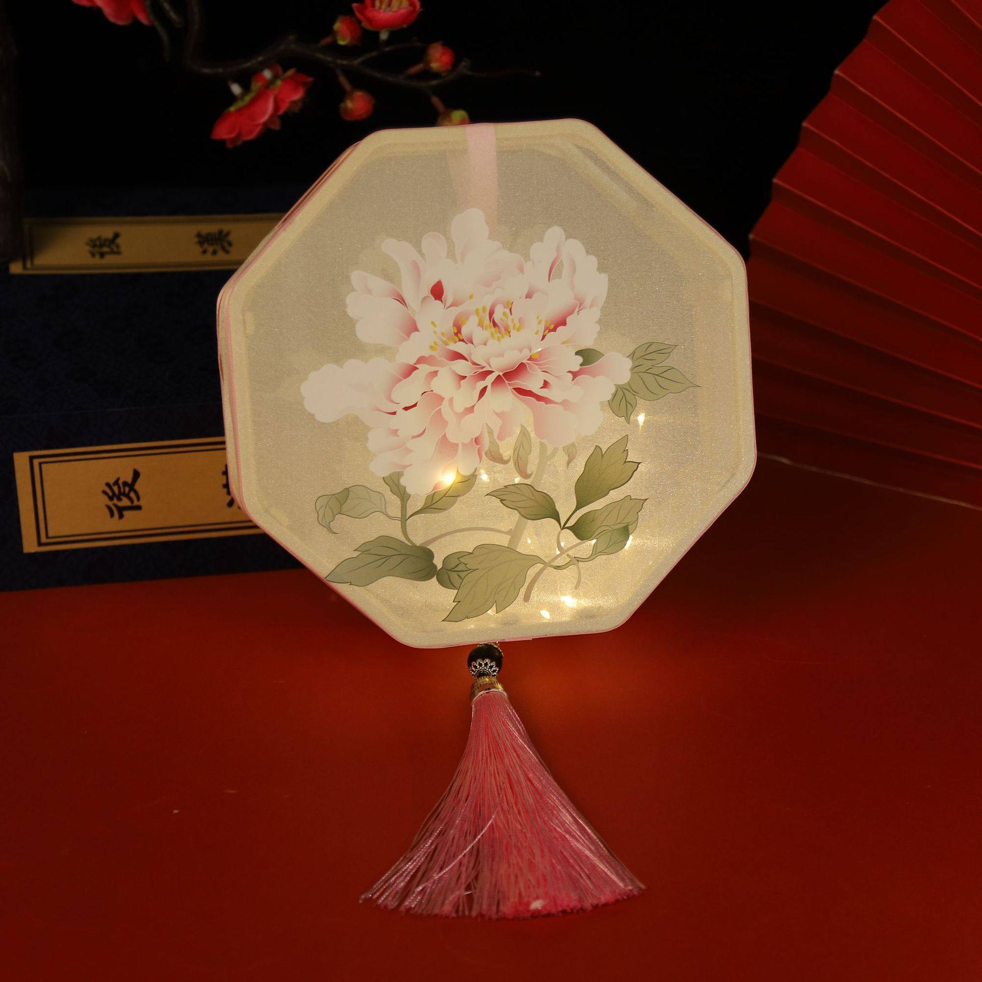 Mid-Autumn Lanterns, Portable Lanterns, Ancient Style Handmade Palace Lanterns, Lanterns, Portable Lanterns, Hanfu Lantern Festival Lanterns, Finished Products