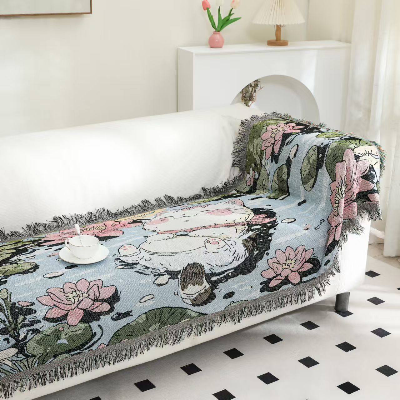 Dust-Proof Sofa Cushion, Universal for All Seasons, Universal Anti-Slip Sofa Towel, Universal Strip 80*180