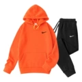 Orange + black label