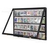 Wall-mounted star card display stand cross-border wooden card collection frame football basketball star card decoration photo frame