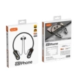 LY-19+Neckband Earphones+Gun Gray+Boxed