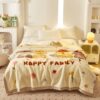 Raschel Blanket Live Explosions Double Thickened Blanket Single and Double Fall/Winter Nap Blanket Group Buying Gift Wholesale