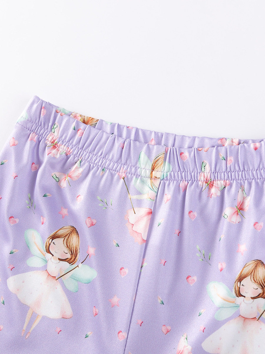 Girls' Autumn Long-Sleeve Cute Set from Source Factory, Cartoon Sweet Kids' Wear