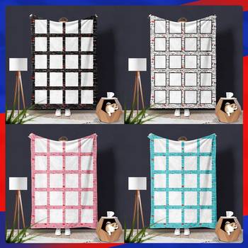 Thermal Transfer Twenty Palace Blanket Flannel Printed Blanket Warm Quilt Cross-border Family Letter Blanket