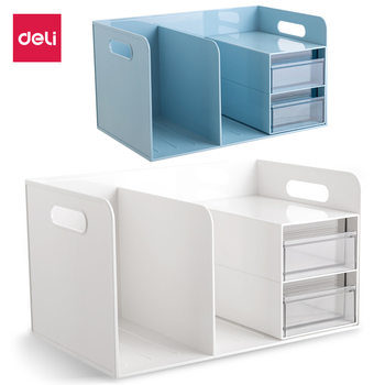 Wholesale effective office PK110 multi-functional Book student pen holder Office data storage box finishing box stationery