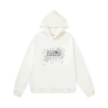 980 white hooded sweatshirt