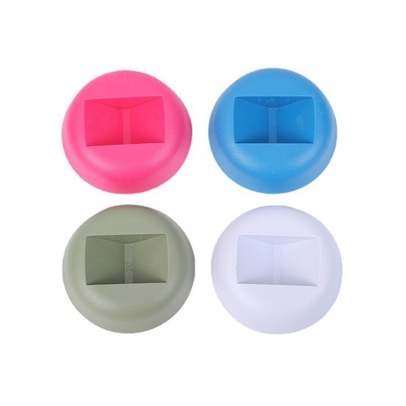 Colorful Packaging Box Holder Plastic Base Pe Film Suspension Box Jewelry Badge Storage Display Box Base