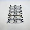 Students ultra-light TR90 glasses frame new frame metal rubber chain teeth men's frame trendy Korean black TR