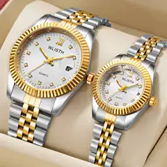 Men's Watch Fashion Casual Luminous Women's Quartz Watch Couple Watch Europe and the United States Cross-border Watch Spot Wholesale