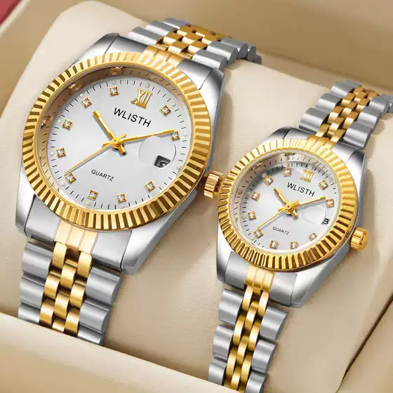 Men's Watch Fashion Casual Luminous Women's Quartz Watch Couple Watch Europe and the United States Cross-border Watch Spot Wholesale