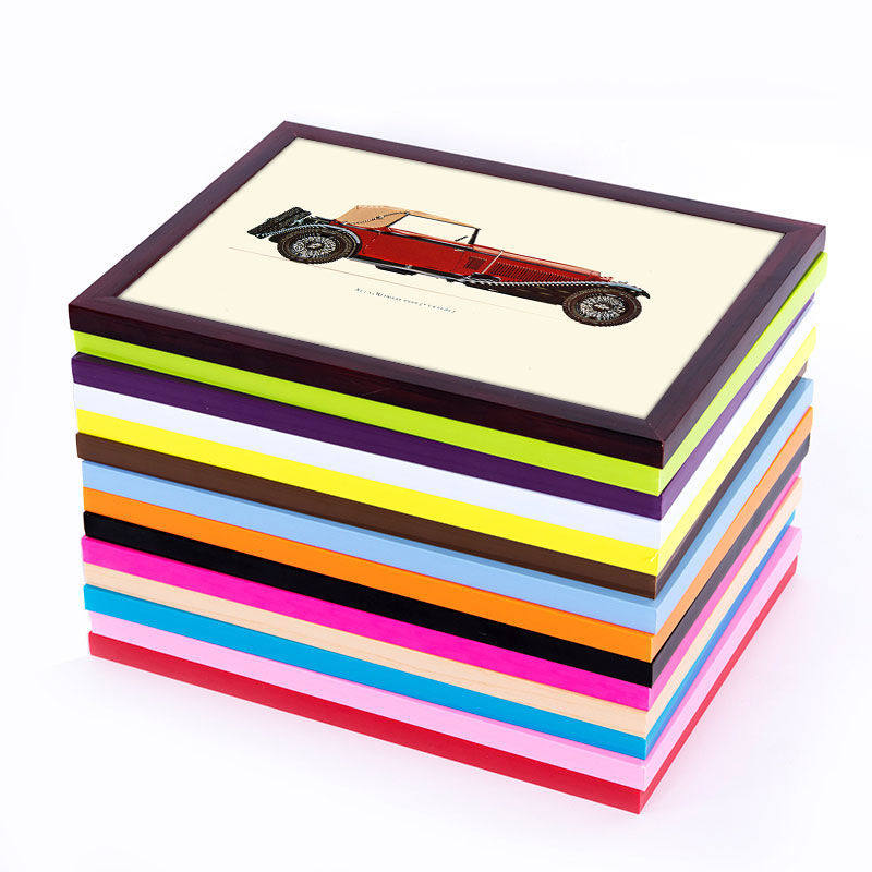 Pvc Photo Frame Display Simple 6 7 8 10 12 16 18inch A3 A4 4K 8 Open Picture Frame Wall Hanging Frame Wholesale