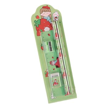 Creative stationery pencil five-piece children's pencil set kindergarten prizes Primary School students school supplies prizes