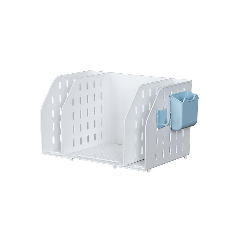 Telescopic Book Stand Reading Rack Book Holder Desktop Bookshelf Desktop Fixed Book Storage Artifact Plastic Book Divider