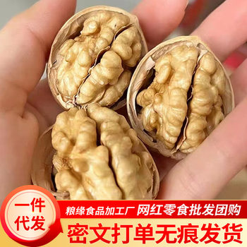 Xinjiang Paper-Skinned Walnuts Are Wholesaled in New Walnut Bags. You Can Open Them Easily with Your Hands. Aksu 185 Raw Walnuts