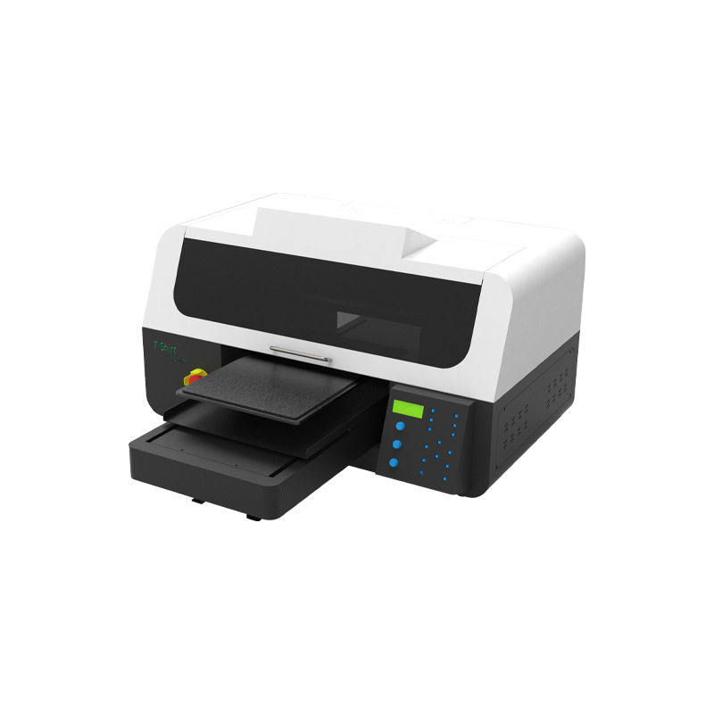 Silver figure A3 digital direct injection printing machine small clothing T-shirt printing machine clothing pattern logo direct injection printer