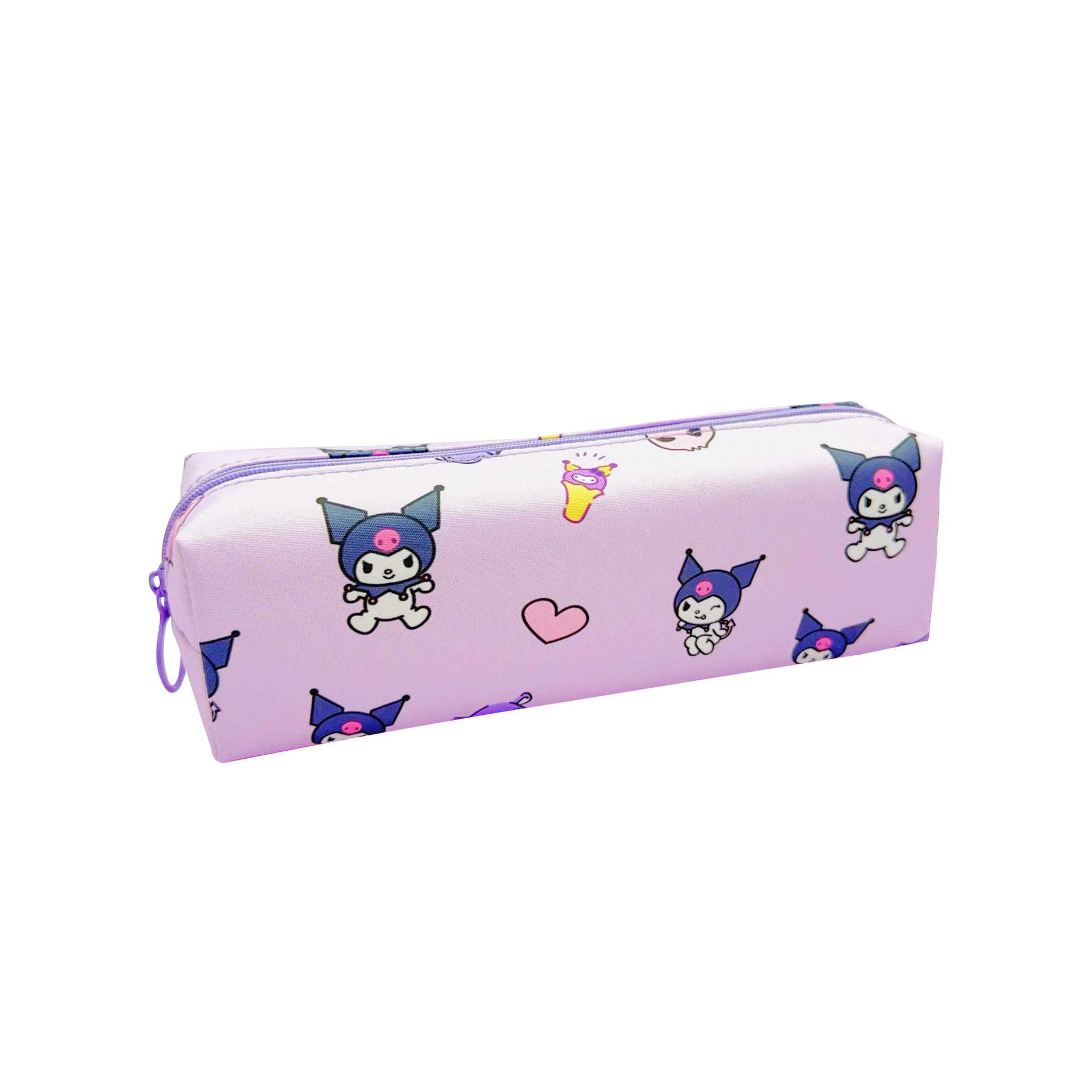 Cartoon Sanrio High-Looking Pencil Bag for Primary School Students Printed Large-Capacity Stationery Bag Cute Kuromi Girl Pencil Bag