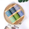 Factory Wholesale 0.5 Section Dyed Round Wax Thread Jewelry Thread Section Dyed Braided Thread South American Craft Round Wax Thread 75m Medium Roll
