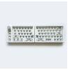 ZUOYA GMK70 split customized gaming mechanical keyboard kit 3-mode RGB ergonomic keyboard cover