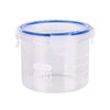 Large Transparent Plastic Sealed Jar Milk Powder Jar Tea Food Jar Kitchen Grain Storage Box Storage Jar