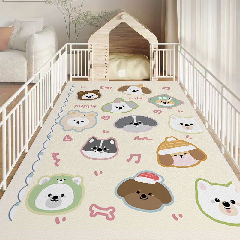 宠物地垫防水隔尿免洗PVC垫子狗窝耐磨可擦地垫猫笼子满铺宠物垫