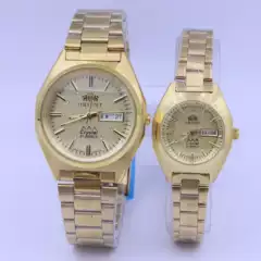Wholesale Old-Fashioned Double Lion Three-A Watch Original 2035 Movement Quartz Watch Classic Waterproof Watch for Middle-Aged and Elderly Men and Women