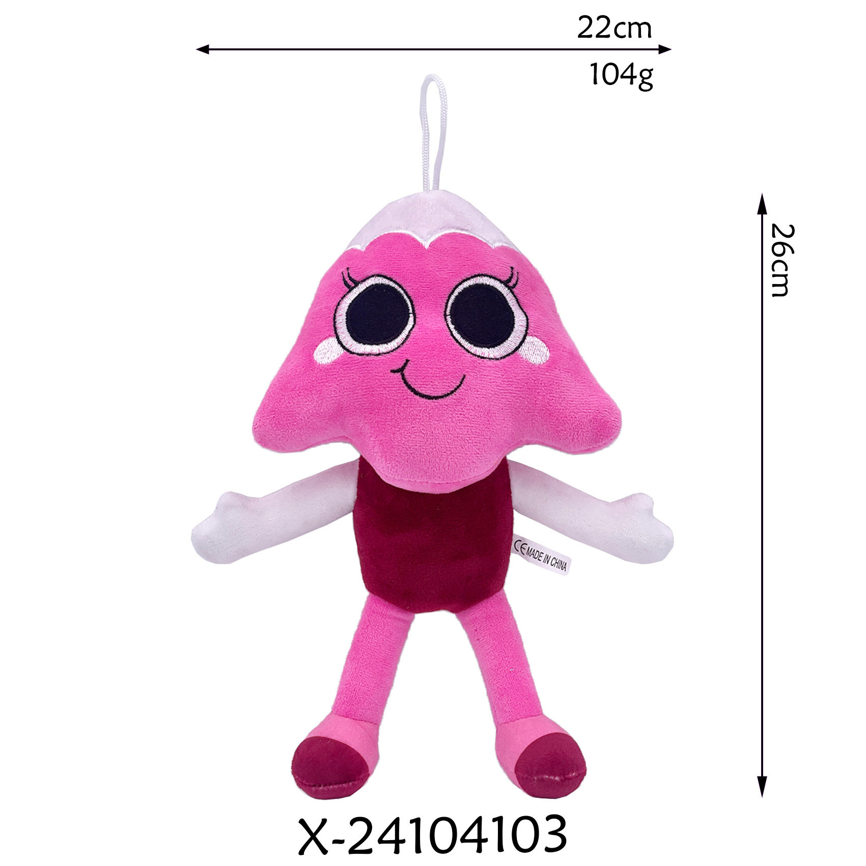 跨境新品dandy’s world plush 丹迪的世界毛绒玩具玩偶公仔娃娃