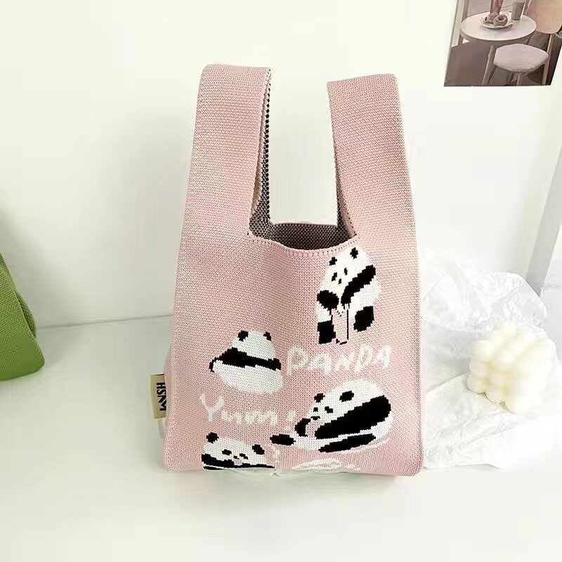 5匹のパンダ-粉【ネット赤パンダおじいさん同金】