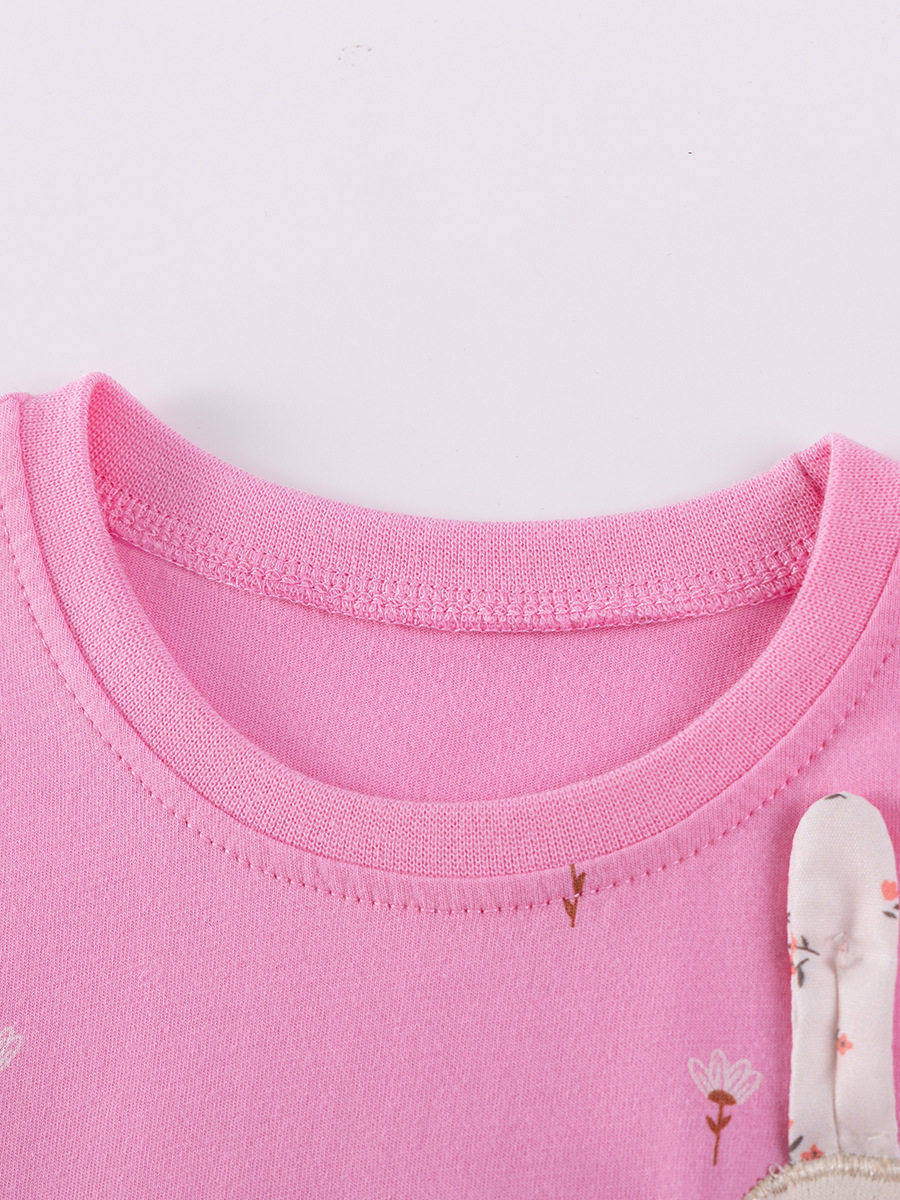 [Style] Girls' Dress, Cute Rabbit Kids' Skirt, Summer Kids' Dress