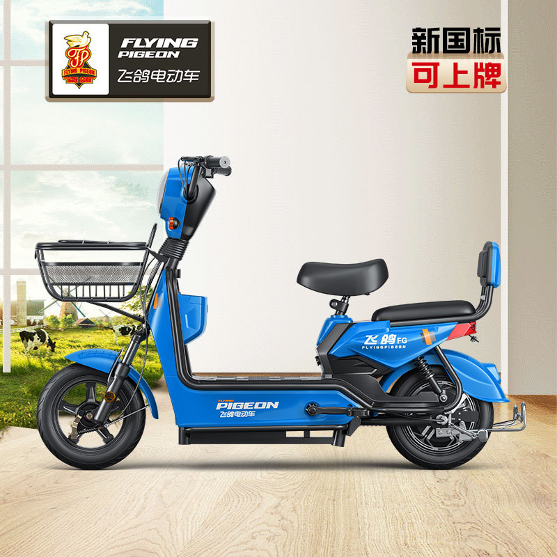 Flying Pigeon Golden Eagle Electric Vehicle 48V Lithium Battery Car New National Standard Electric Bicycle