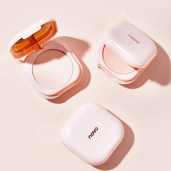 Novo Light Mist Luxurious Makeup Setting Powder Cake Powder Delicate Makeup Setting Powder Small Portable Touch-Up Powder Study
