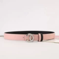 Pink silver buckle