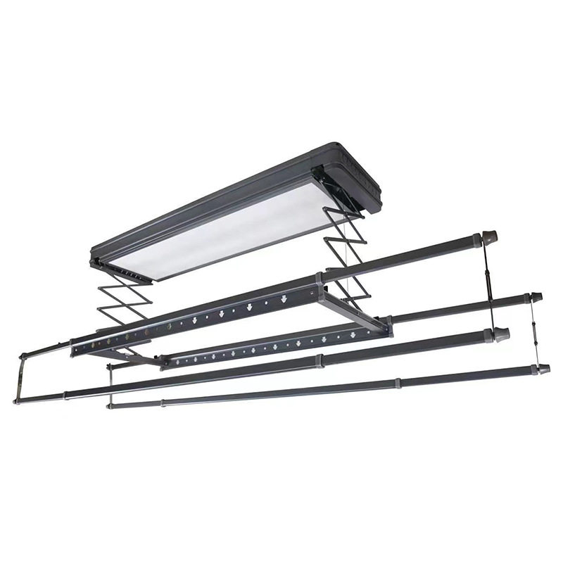 Embedded Hidden Electric Clothes Drying Rack, Full-Screen Lighting, Fully Automatic Drying Clothes Dryer, Balcony Smart Drying Machine E18