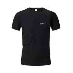 2024 New Summer Men's Fashion Casual Cotton Short-sleeved T-shirt Round Neck Distinctive Fashionable Summer Sports Top for Men