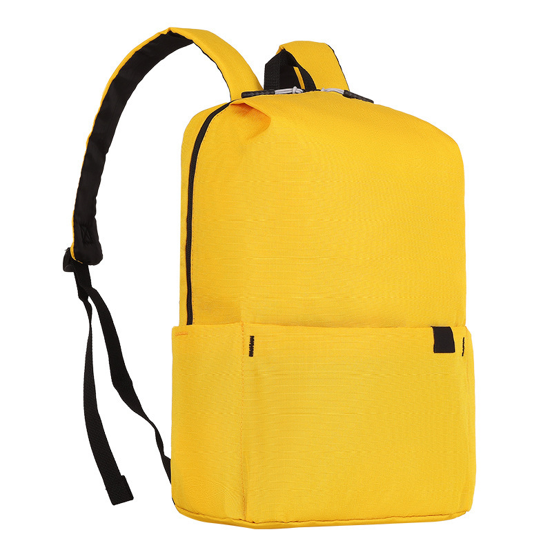 公司户外活动印字礼品双肩包培训班机构书包运动小背包定制印logo