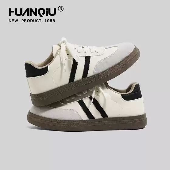 Universal Retro German Training Shoes 2025 Autumn New Popular Thick-Soled Versatile Men's Shoes Casual Sports Shoes Sneakers for Men
