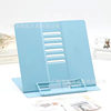 Factory direct reading bookshelf student reading bookshelf adjustable metal textbook folder reading bookshelf spot wholesale