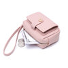 New Women's Coin Purse from the Source Manufacturer, Korean and Japanese Style Pu Leather Zipper Buckle Wrist Strap Student Ins Trendy Storage Bag