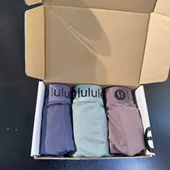 Lulu Lulu men's ice silk underwear summer cool air conditioning pants breathable men's waist boxer pants a generation of hair