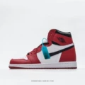 Aj1 high top-white and red