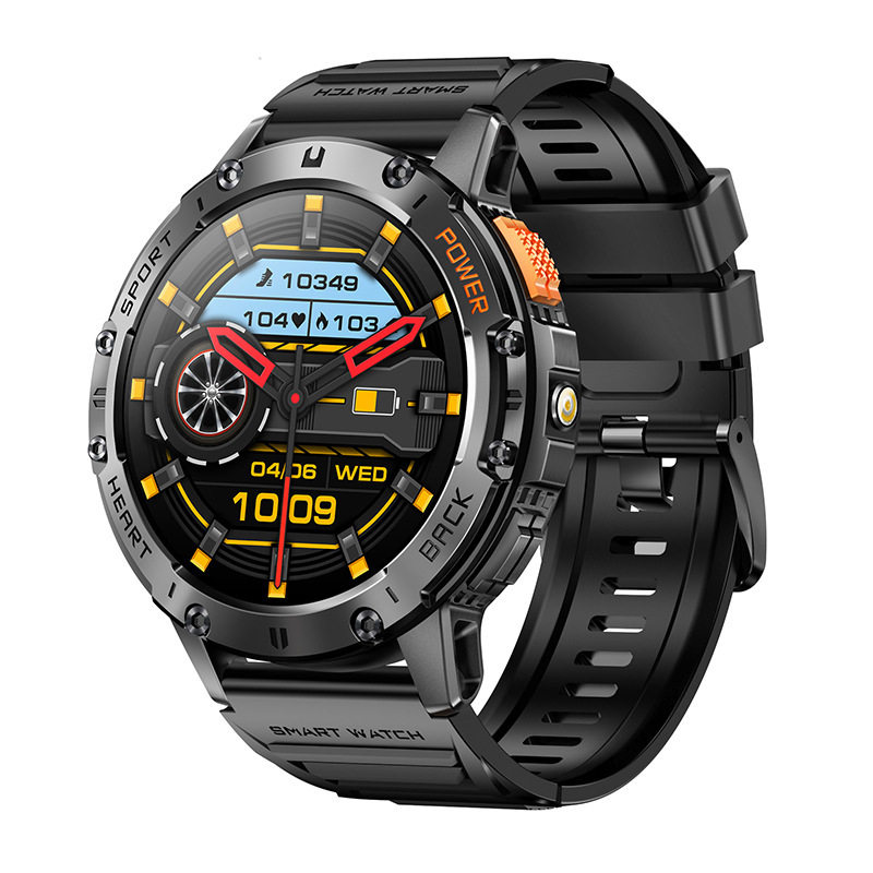 Cross-border New K65 Bluetooth Call Smart Watch AMOLED Screen Music Weather Health Monitoring Smart Watch