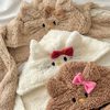 Cartoon bear cloak cute autumn and winter thickened warm blanket shawl hooded student lunch break nap blanket cloak