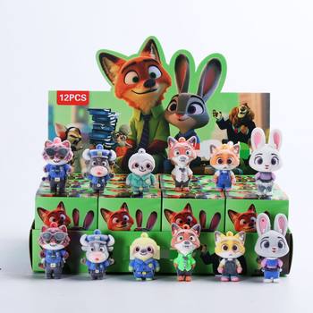 Trendy Blind Box Bubble Mart Disney Zootopia 2 Figurine Blind Box Ornament Small Gift