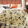 Spring New All Cotton Fine Needle Secret Garden Antique Pure Cotton Knitted Blanket Light Luxury Thin Cover Blanket