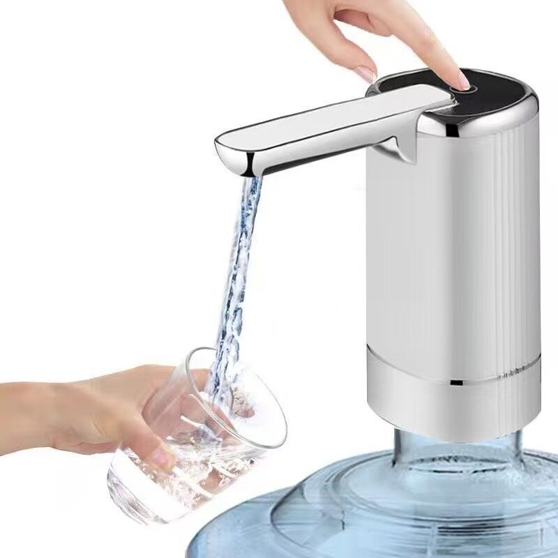 跨境热销桶装水抽水器饮水机小型家用电动抽水器户外自动上水器