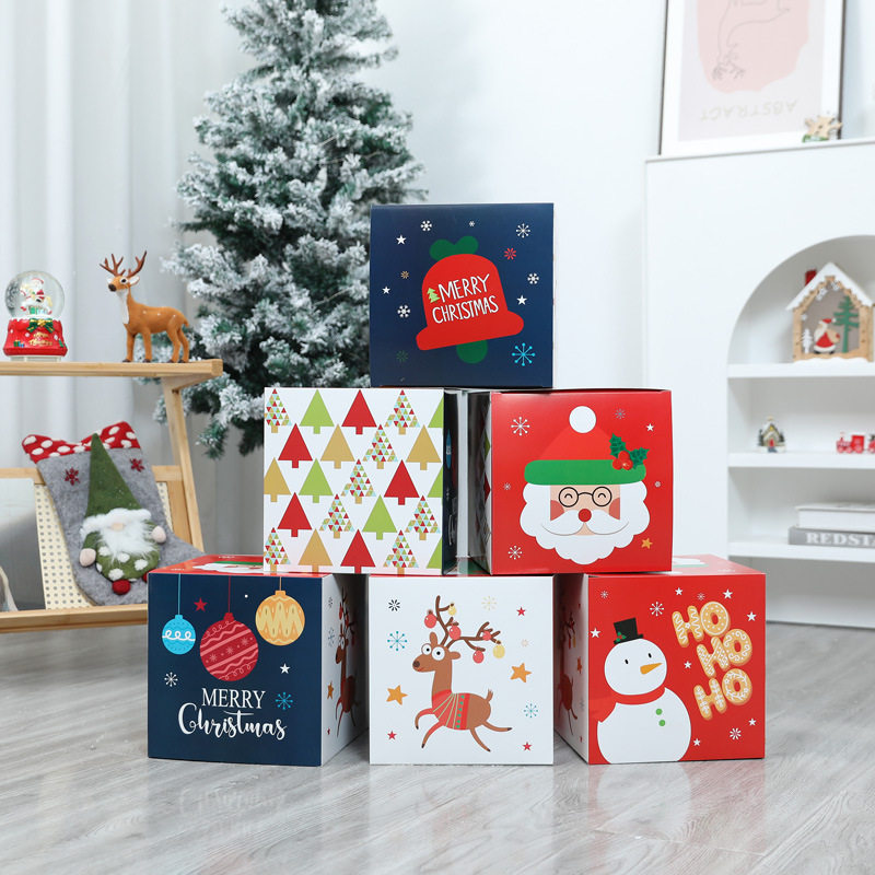 Christmas New Decoration Gift Box Holiday Scene Layout Props Decoration Shopping Mall Window Decoration Creative Gift Box
